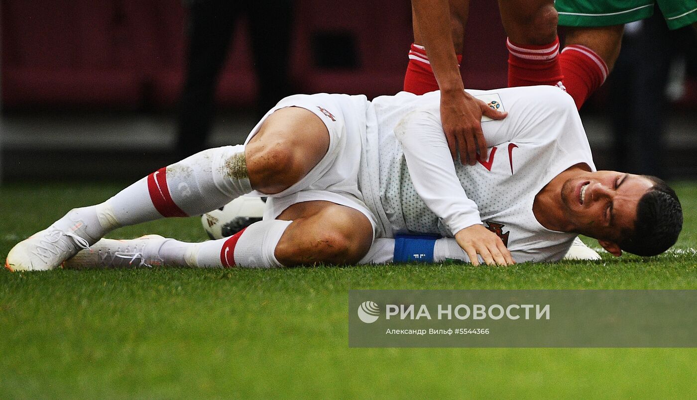 Футбол. ЧМ-2018. Матч Португалия - Марокко