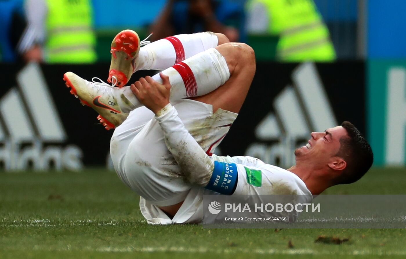 Футбол. ЧМ-2018. Матч Португалия - Марокко