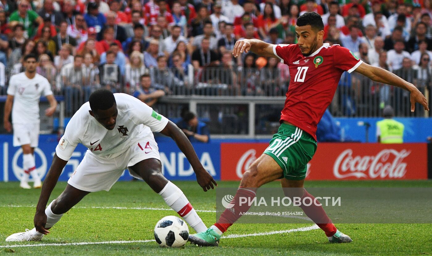 Футбол. ЧМ-2018. Матч Португалия - Марокко