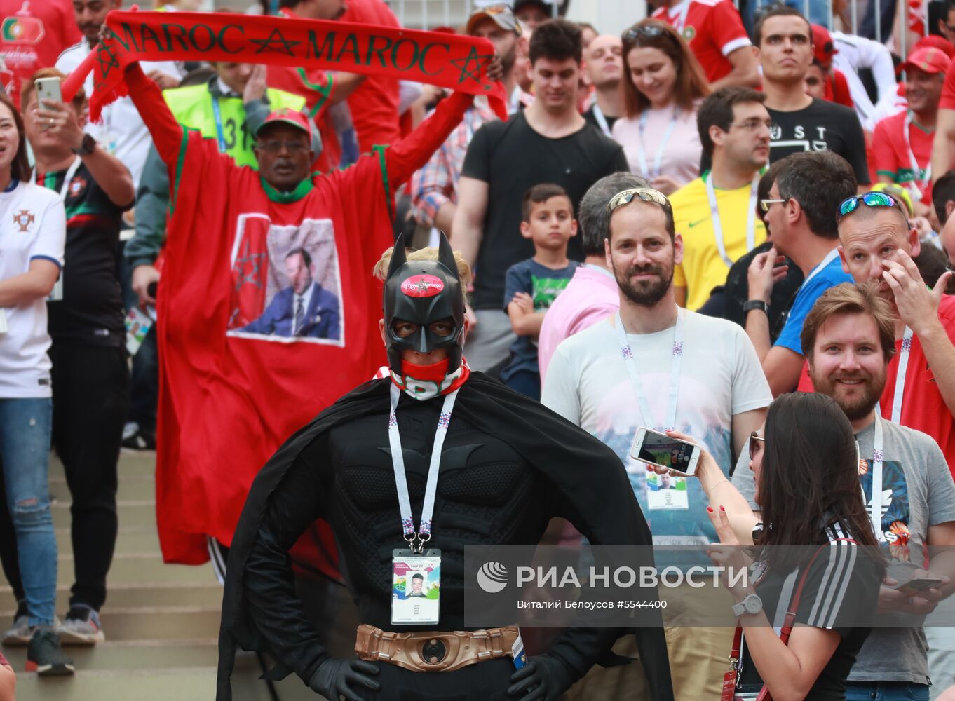 Футбол. ЧМ-2018. Матч Португалия - Марокко