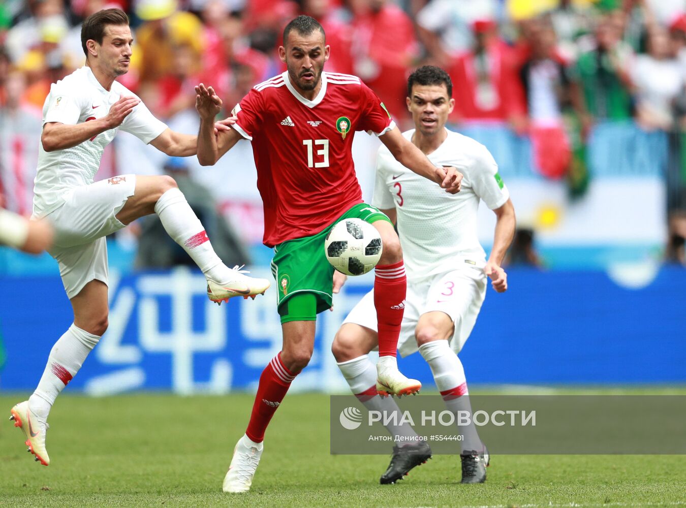 Футбол. ЧМ-2018. Матч Португалия - Марокко