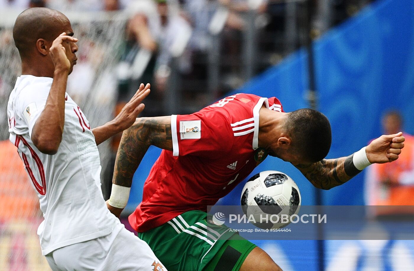 Футбол. ЧМ-2018. Матч Португалия - Марокко