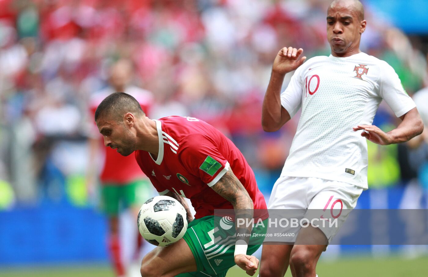 Футбол. ЧМ-2018. Матч Португалия - Марокко