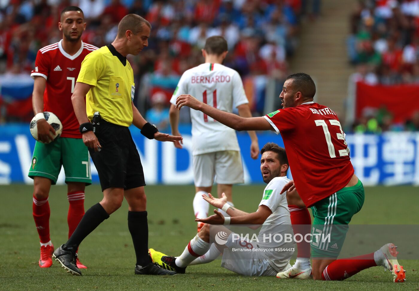 Футбол. ЧМ-2018. Матч Португалия - Марокко