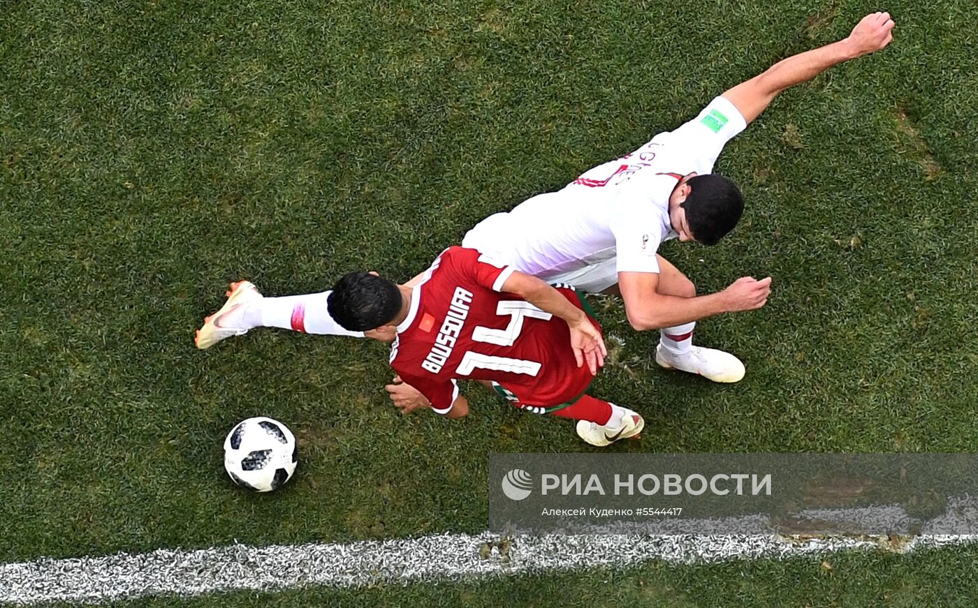 Футбол. ЧМ-2018. Матч Португалия - Марокко