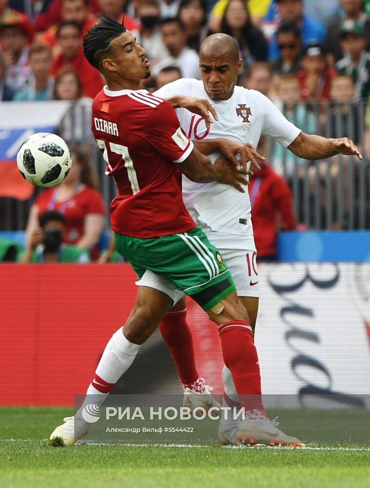 Футбол. ЧМ-2018. Матч Португалия - Марокко