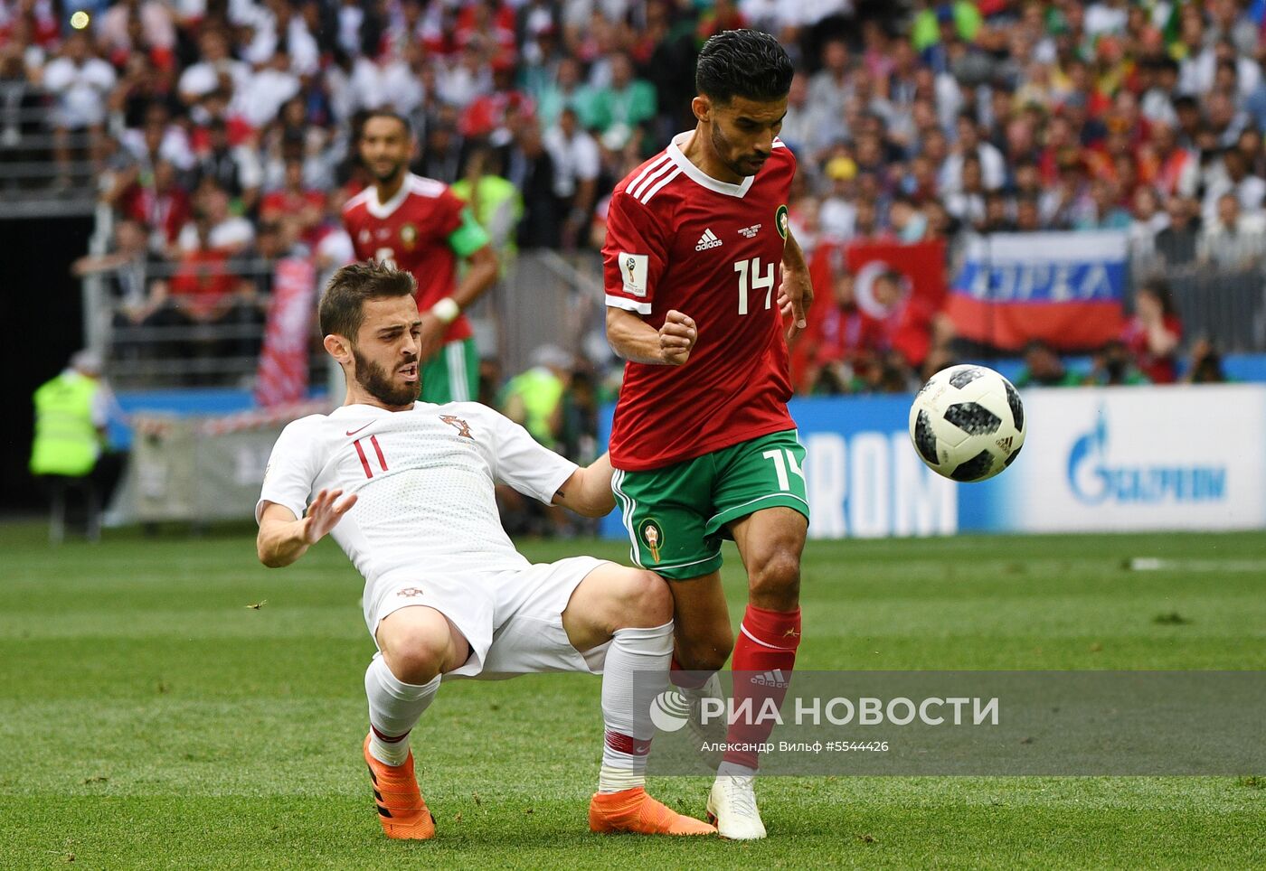 Футбол. ЧМ-2018. Матч Португалия - Марокко