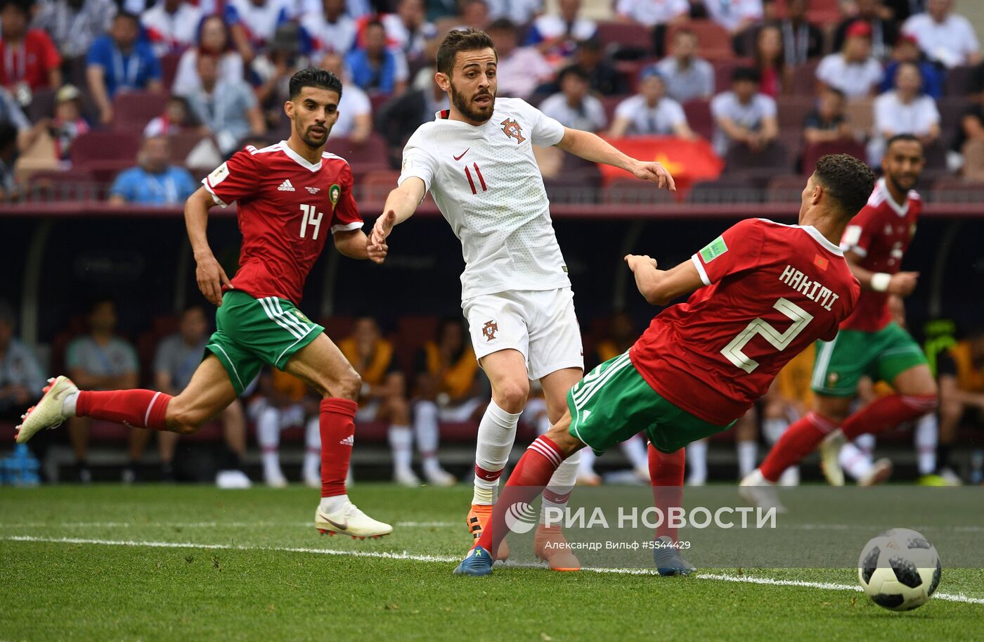 Футбол. ЧМ-2018. Матч Португалия - Марокко