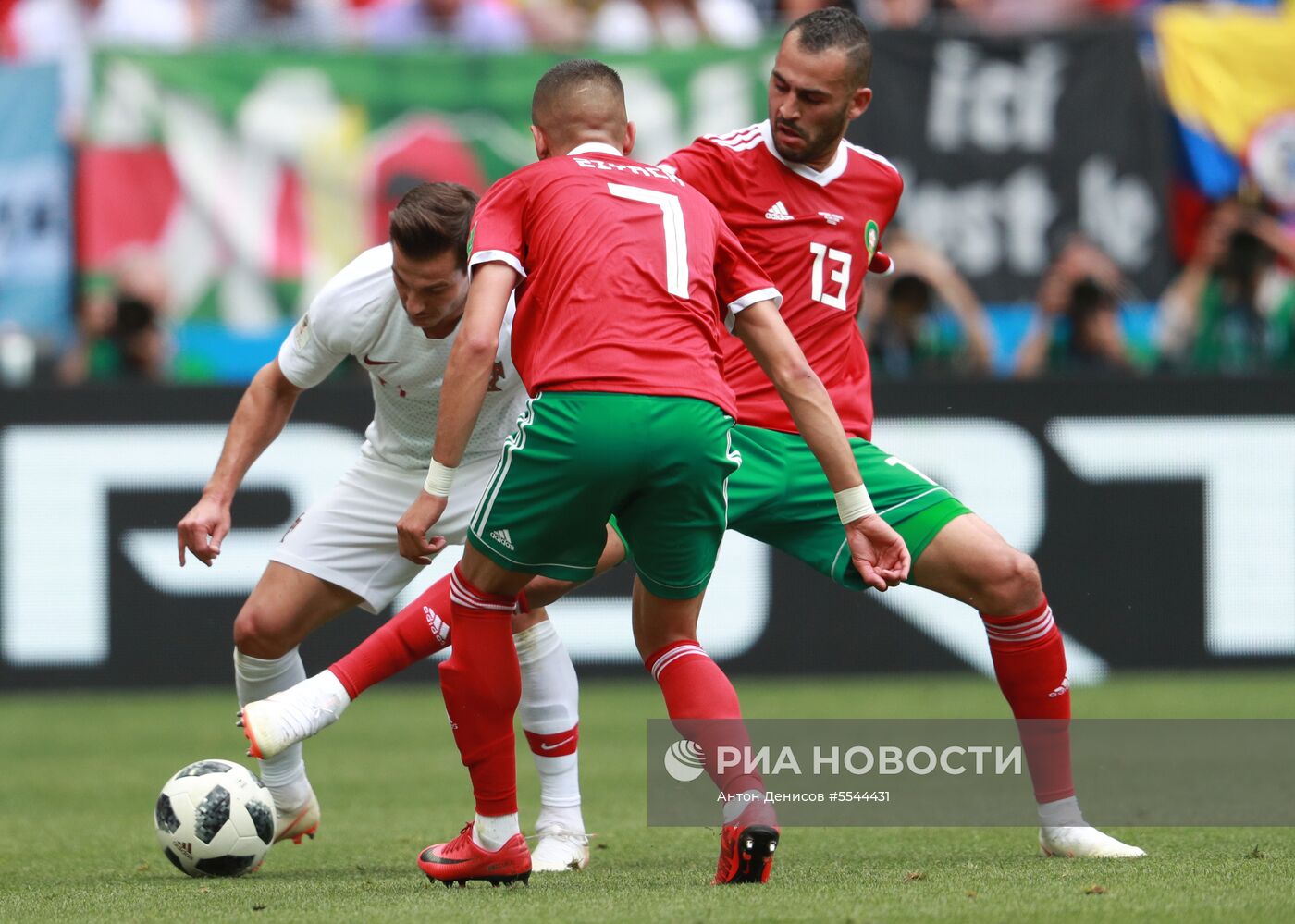 Футбол. ЧМ-2018. Матч Португалия - Марокко