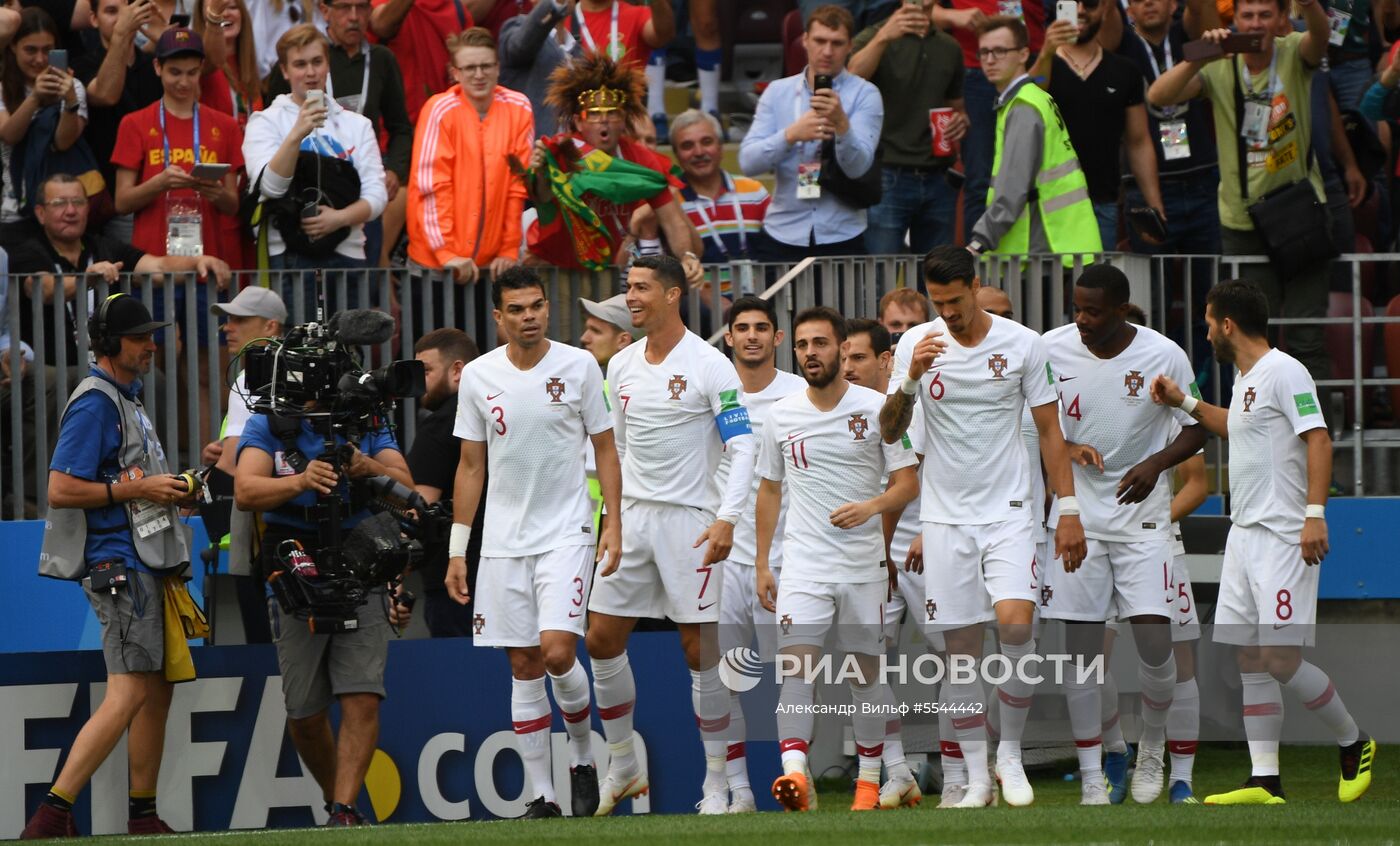 Футбол. ЧМ-2018. Матч Португалия - Марокко