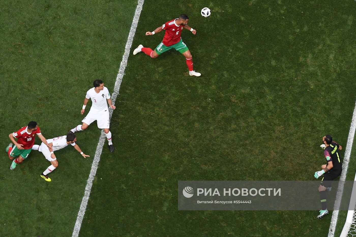 Футбол. ЧМ-2018. Матч Португалия - Марокко