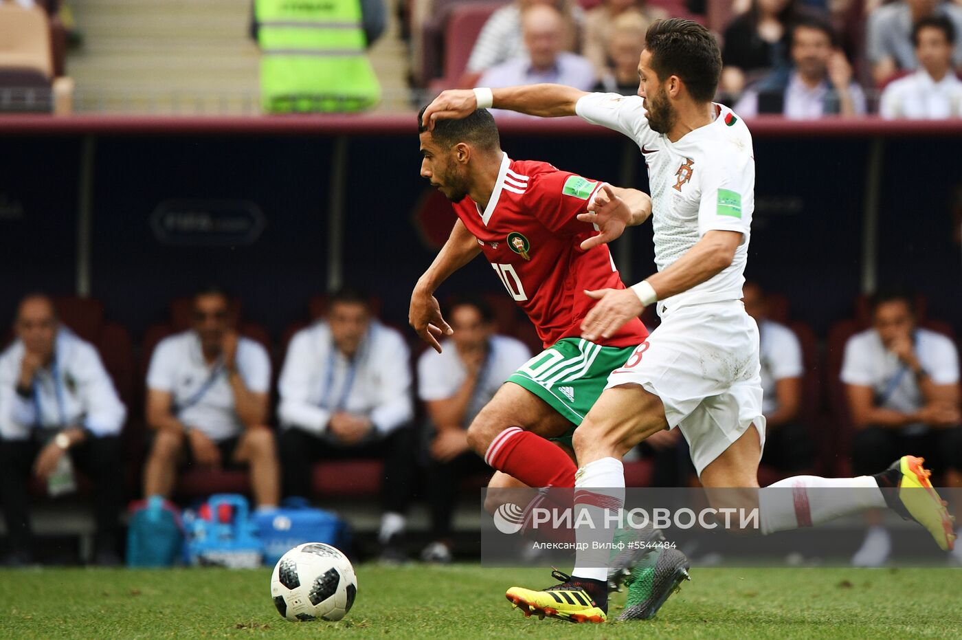 Футбол. ЧМ-2018. Матч Португалия - Марокко