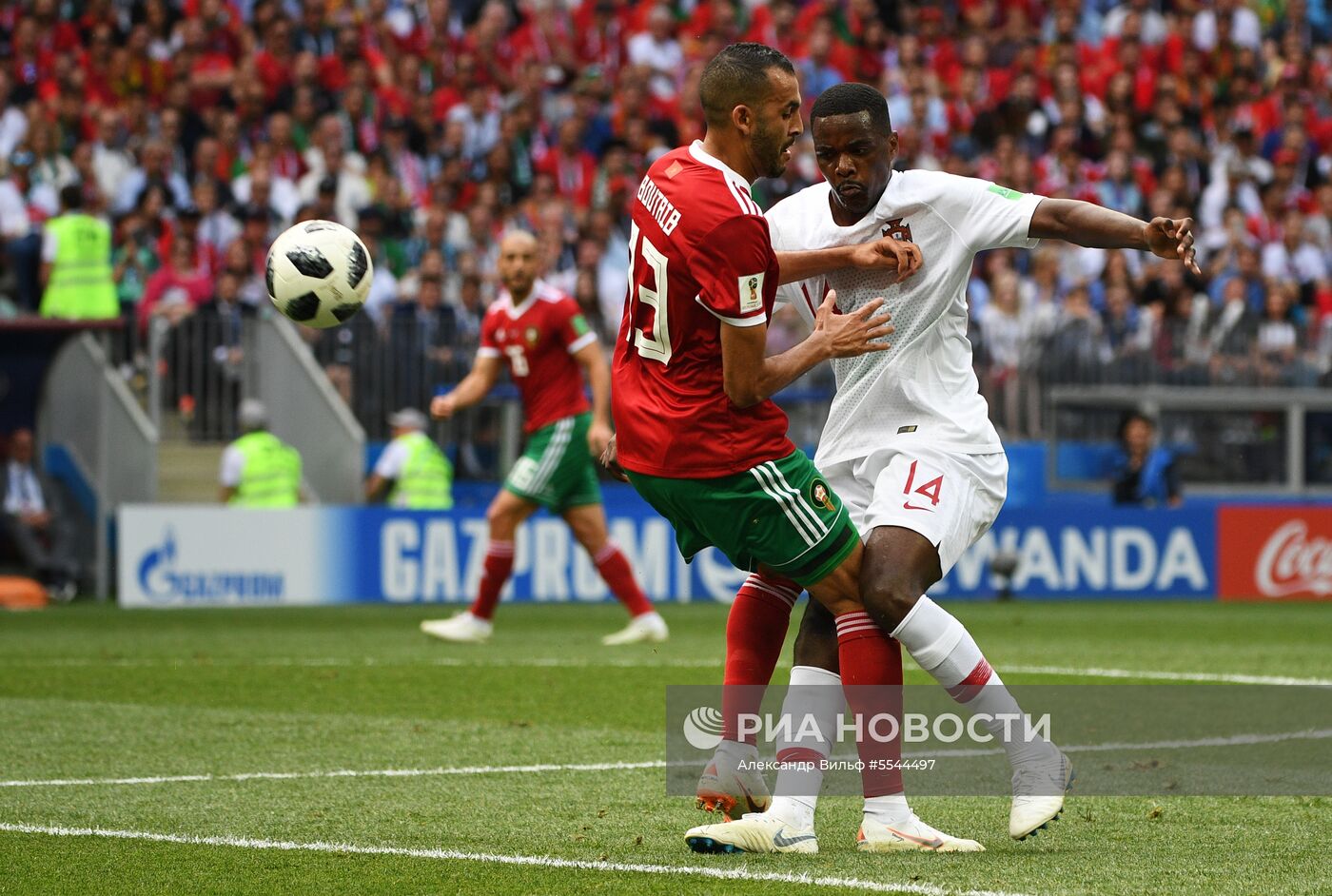 Футбол. ЧМ-2018. Матч Португалия - Марокко