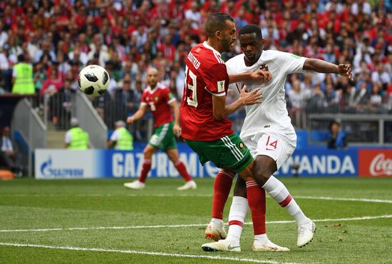 Футбол. ЧМ-2018. Матч Португалия - Марокко