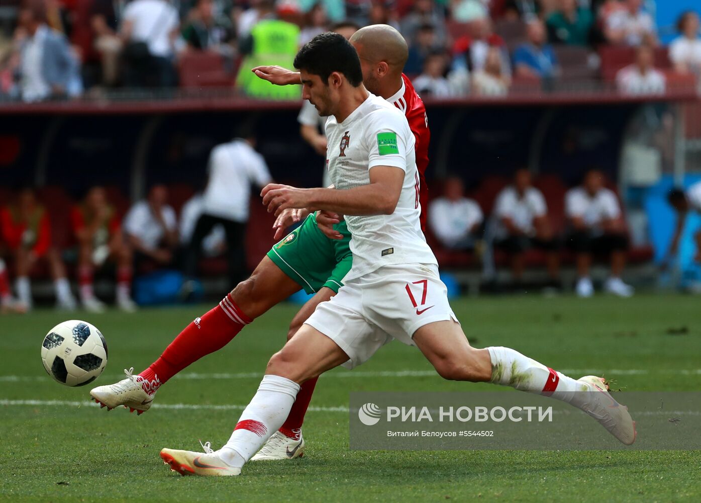 Футбол. ЧМ-2018. Матч Португалия - Марокко