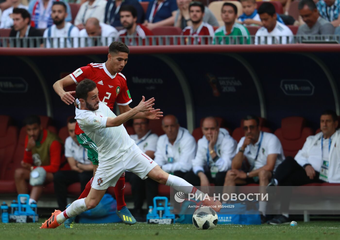 Футбол. ЧМ-2018. Матч Португалия - Марокко