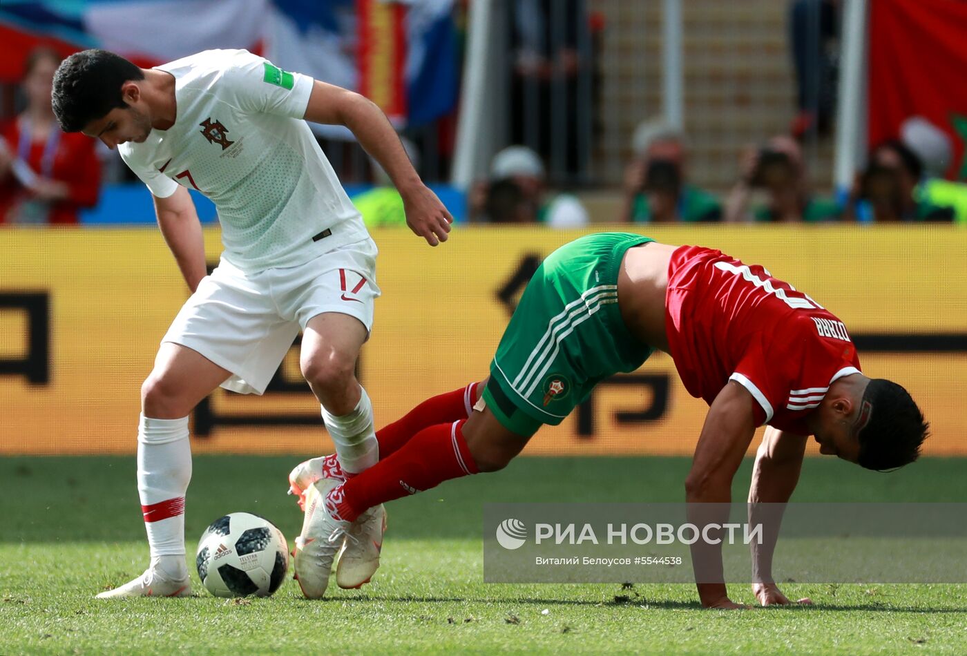 Футбол. ЧМ-2018. Матч Португалия - Марокко