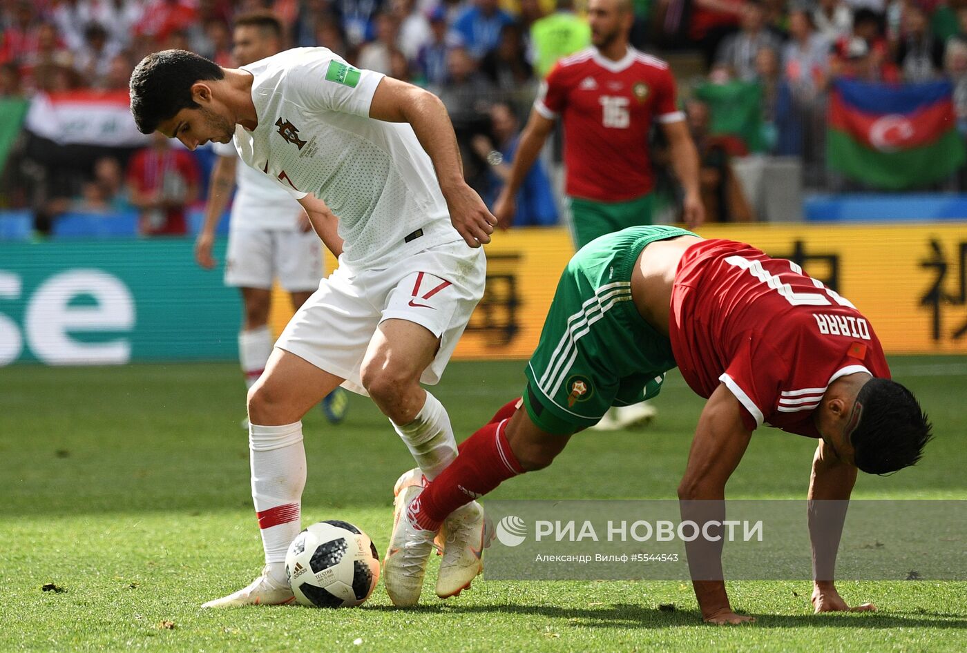 Футбол. ЧМ-2018. Матч Португалия - Марокко
