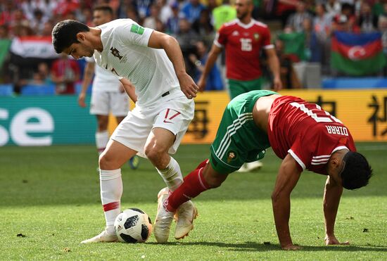 Футбол. ЧМ-2018. Матч Португалия - Марокко