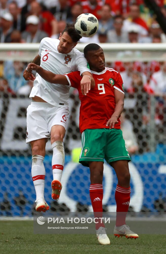 Футбол. ЧМ-2018. Матч Португалия - Марокко