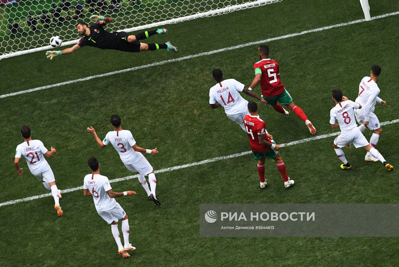 Футбол. ЧМ-2018. Матч Португалия - Марокко