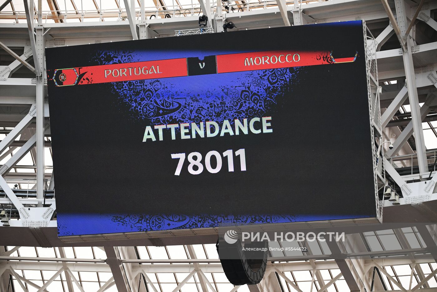 Футбол. ЧМ-2018. Матч Португалия - Марокко