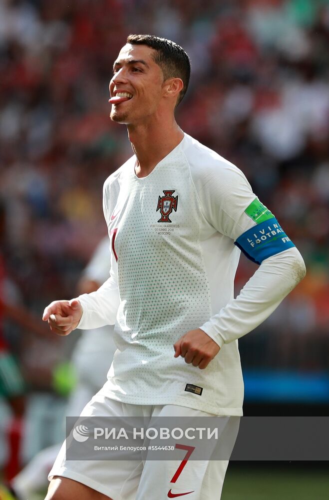 Футбол. ЧМ-2018. Матч Португалия - Марокко