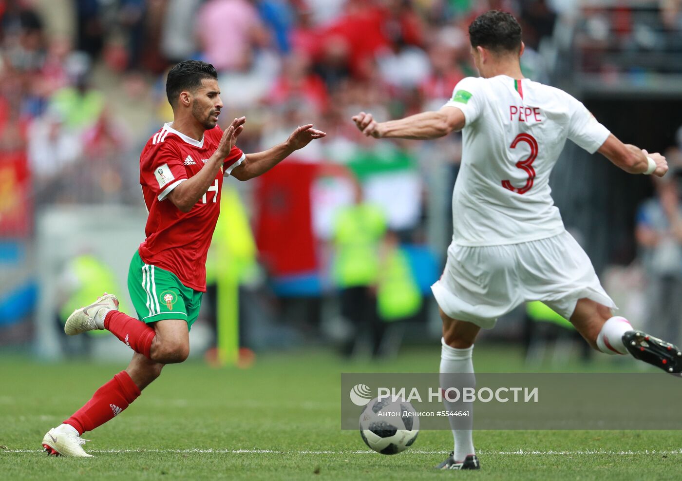 Футбол. ЧМ-2018. Матч Португалия - Марокко