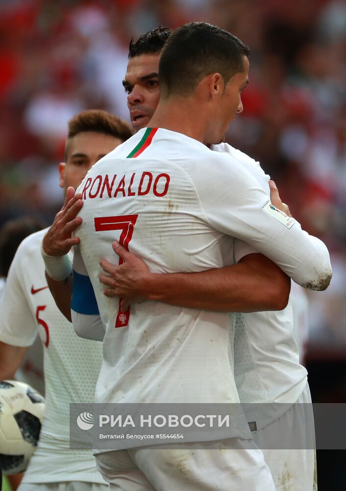 Футбол. ЧМ-2018. Матч Португалия - Марокко