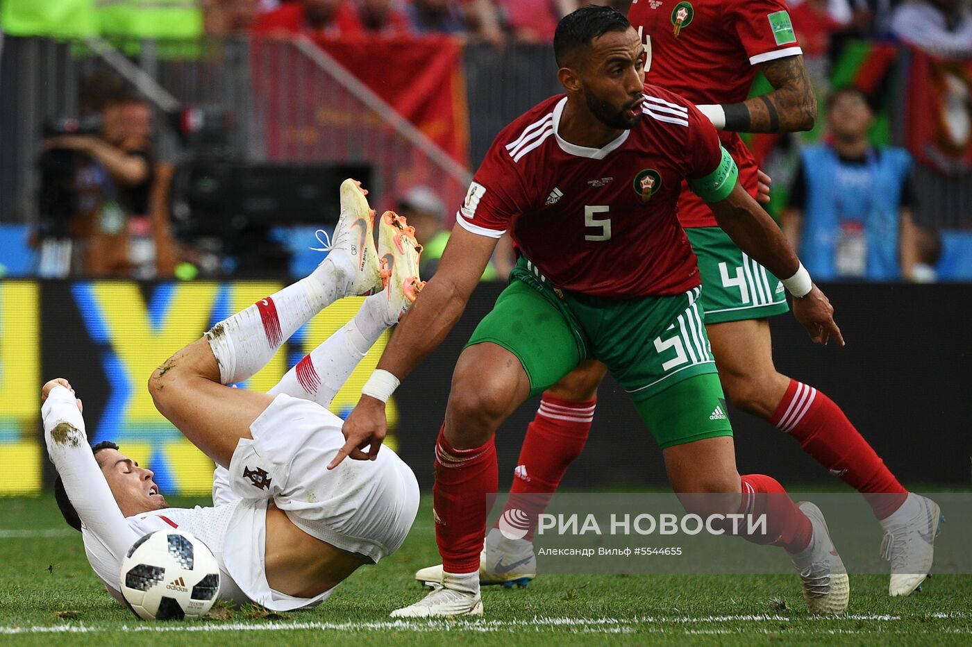Футбол. ЧМ-2018. Матч Португалия - Марокко