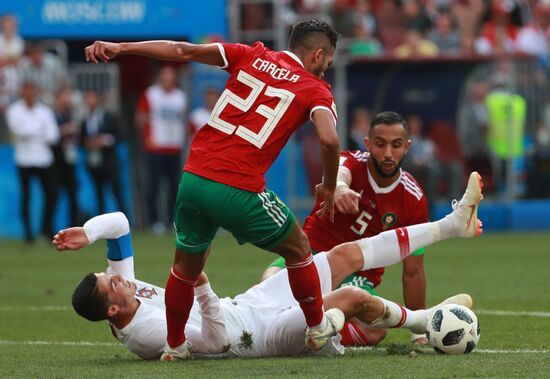 Футбол. ЧМ-2018. Матч Португалия - Марокко 