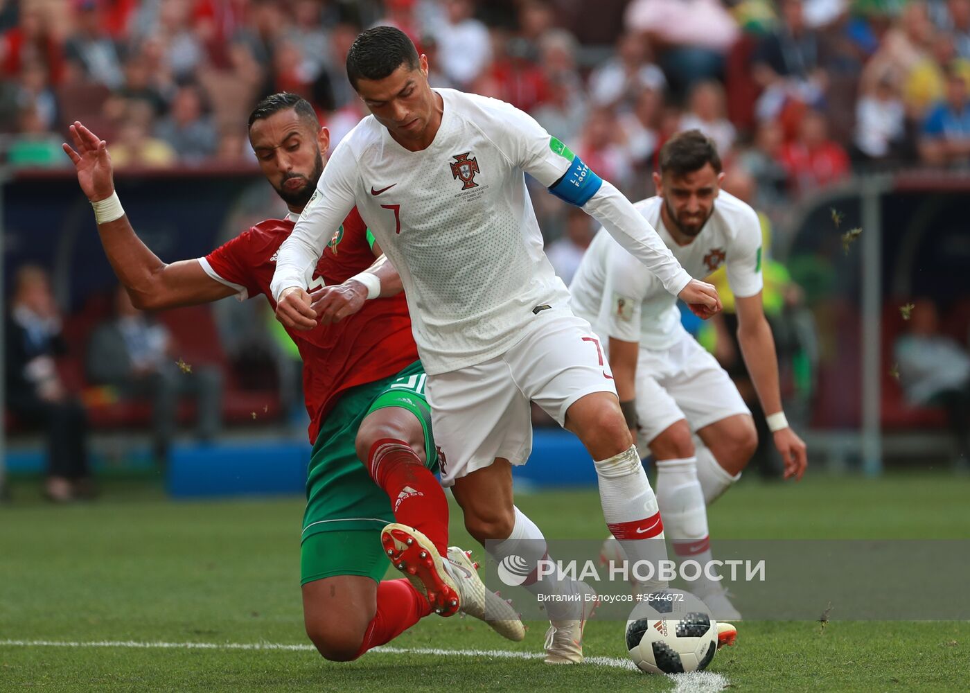 Футбол. ЧМ-2018. Матч Португалия - Марокко