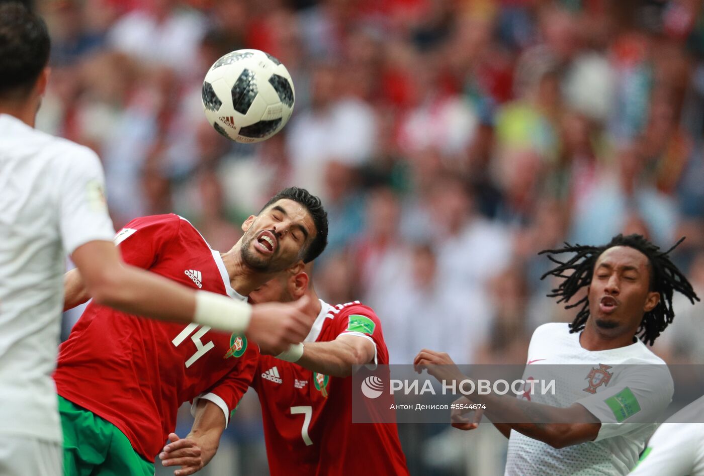 Футбол. ЧМ-2018. Матч Португалия - Марокко
