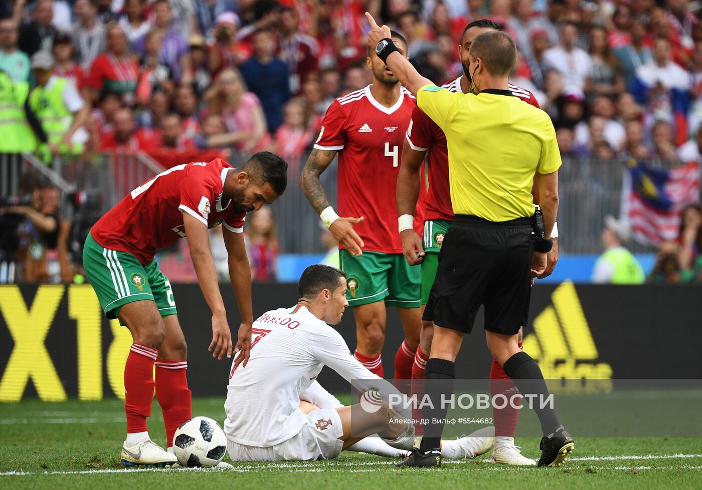 Футбол. ЧМ-2018. Матч Португалия - Марокко