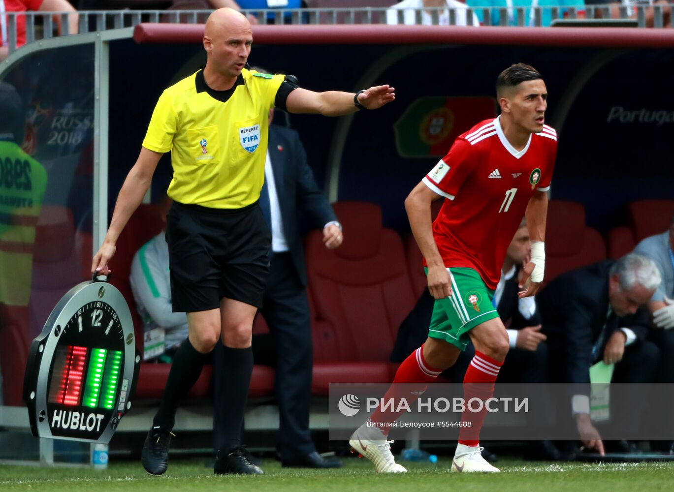 Футбол. ЧМ-2018. Матч Португалия - Марокко