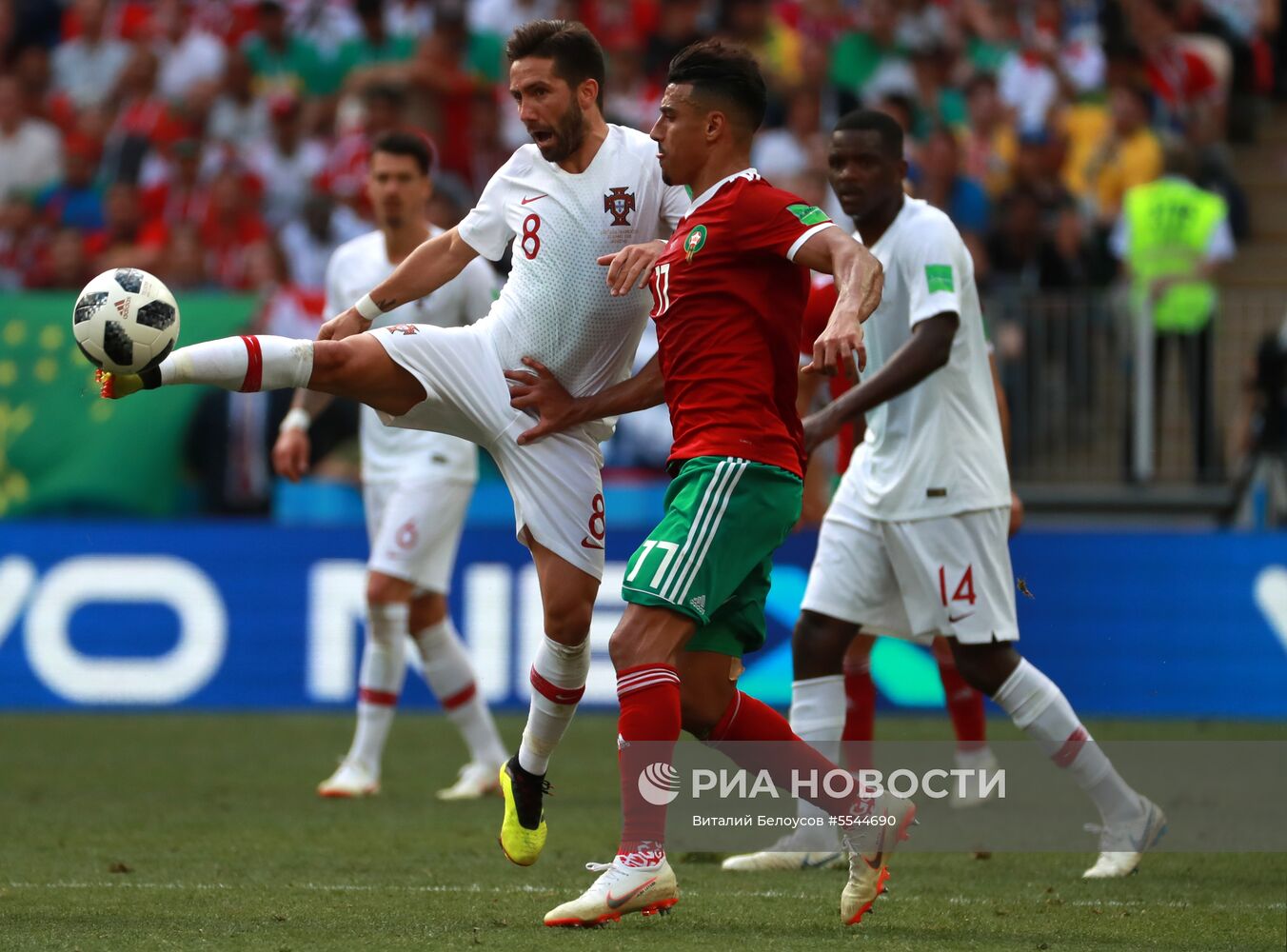 Футбол. ЧМ-2018. Матч Португалия - Марокко