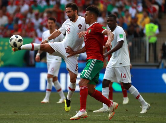 Футбол. ЧМ-2018. Матч Португалия - Марокко