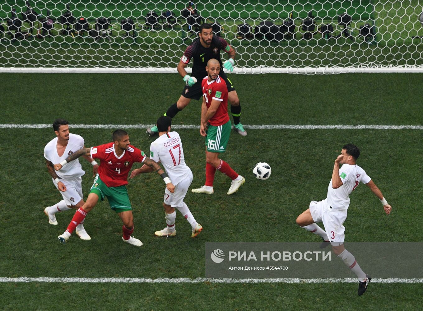 Футбол. ЧМ-2018. Матч Португалия - Марокко