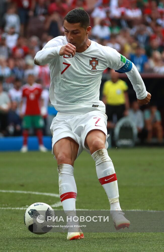 Футбол. ЧМ-2018. Матч Португалия - Марокко