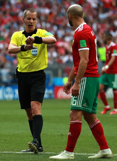 Футбол. ЧМ-2018. Матч Португалия - Марокко