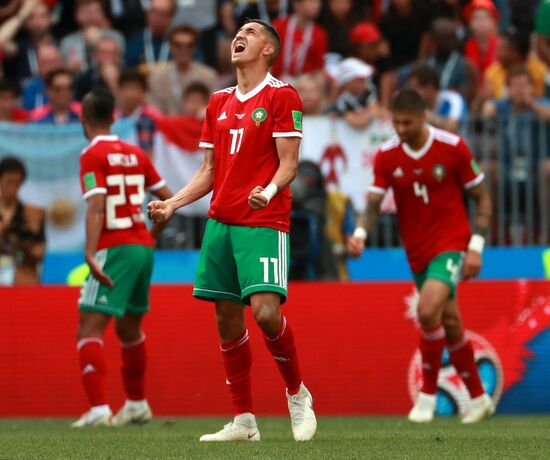 Футбол. ЧМ-2018. Матч Португалия - Марокко