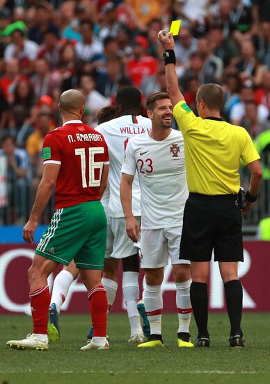 Футбол. ЧМ-2018. Матч Португалия - Марокко