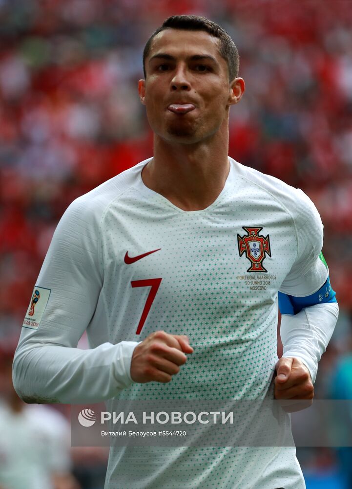 Футбол. ЧМ-2018. Матч Португалия - Марокко
