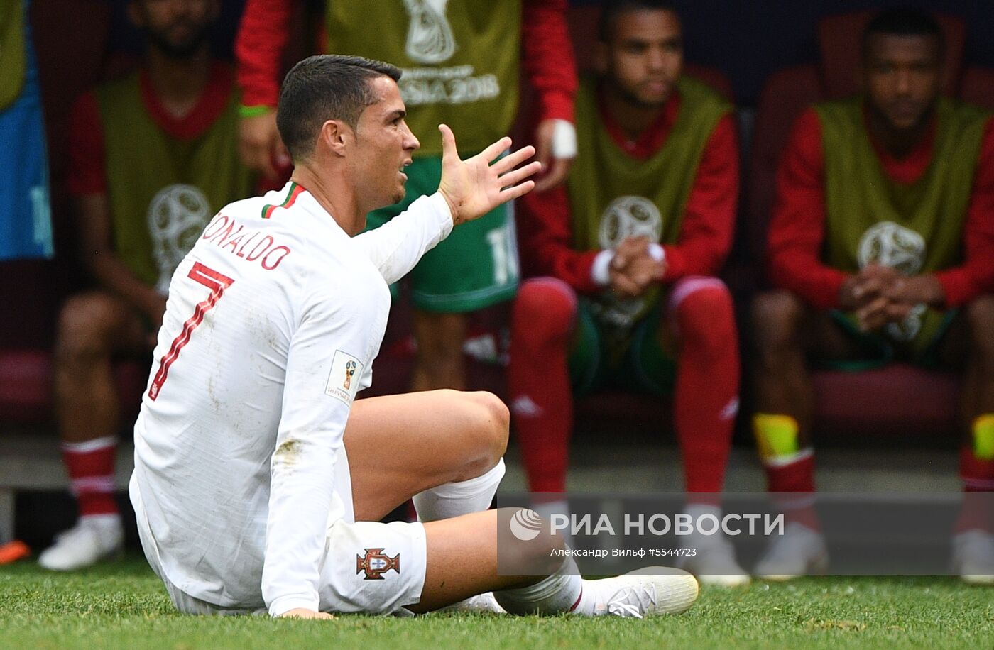 Футбол. ЧМ-2018. Матч Португалия - Марокко