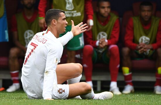 Футбол. ЧМ-2018. Матч Португалия - Марокко