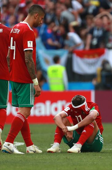 Футбол. ЧМ-2018. Матч Португалия - Марокко