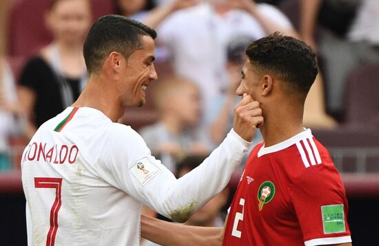 Футбол. ЧМ-2018. Матч Португалия - Марокко