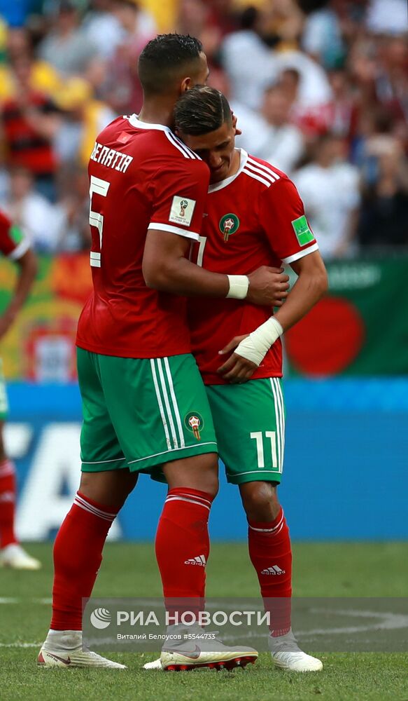 Футбол. ЧМ-2018. Матч Португалия - Марокко
