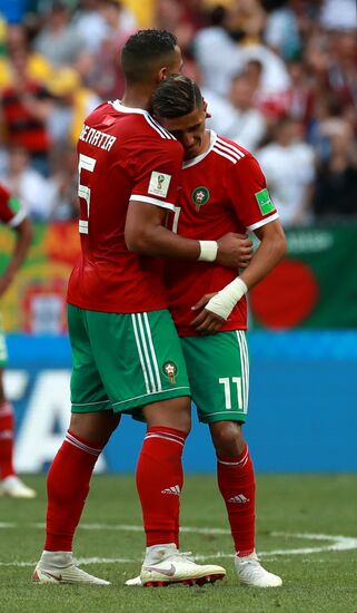 Футбол. ЧМ-2018. Матч Португалия - Марокко