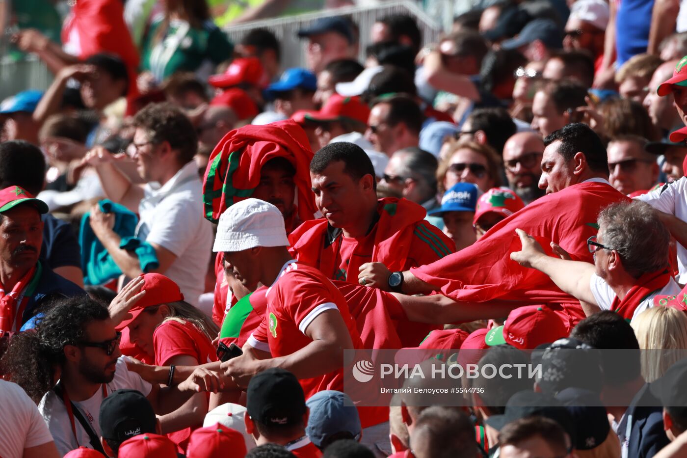 Футбол. ЧМ-2018. Матч Португалия - Марокко